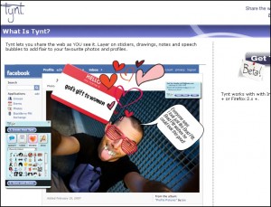 Screenshot of the What is Tynt? Page on Tynt.com