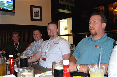 Darrell Long, Eric Lander, Ross Dunn and David Wallace